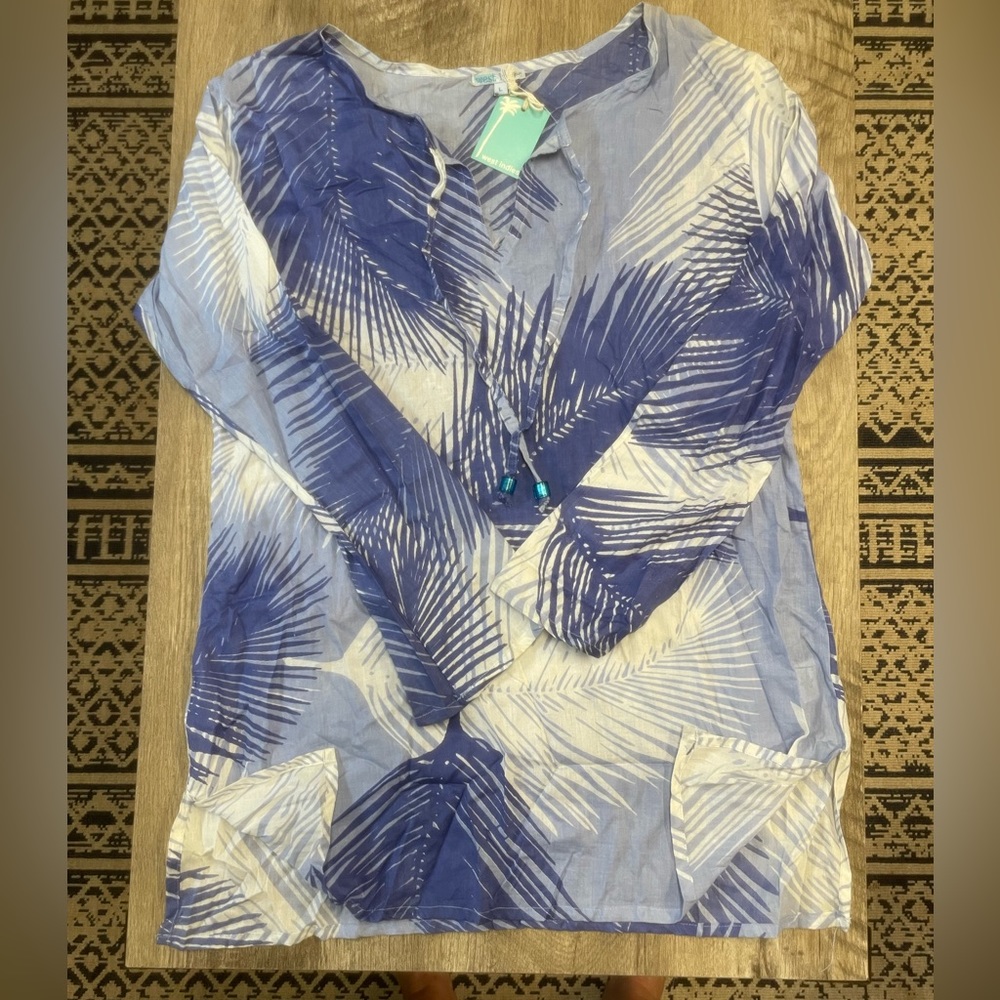 NWT Beach cover up - tunic  size large